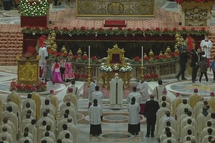 Рождество Христово във Ватикана